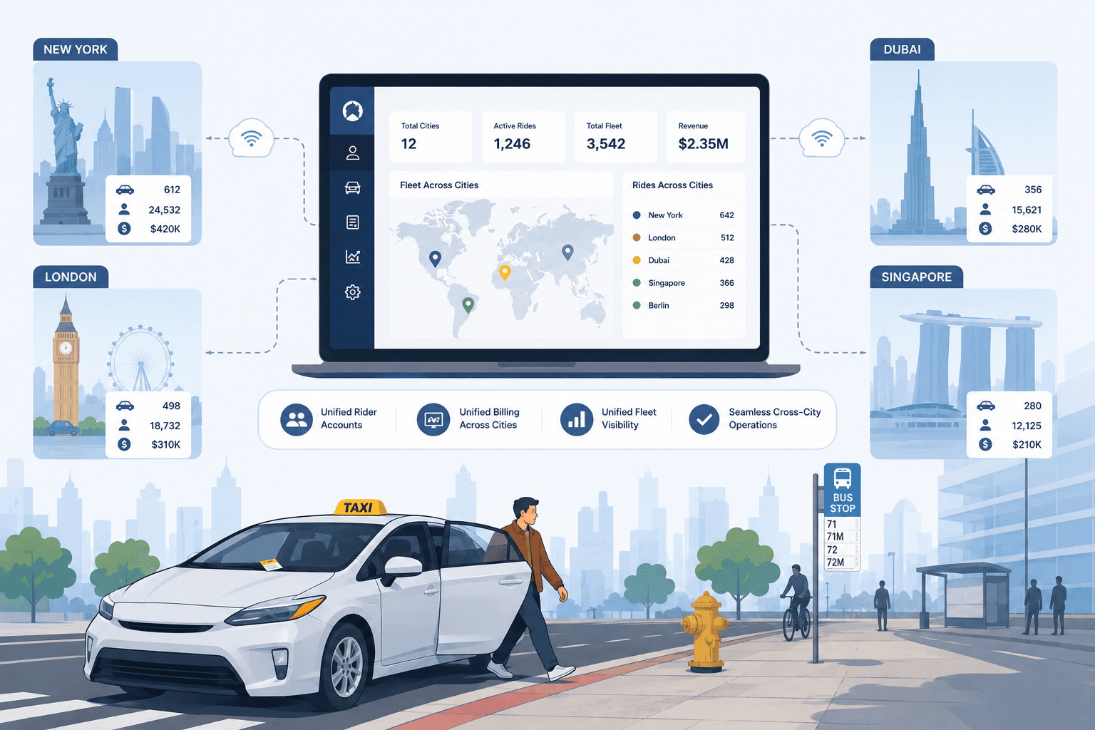 Autonomous Taxi Use Case