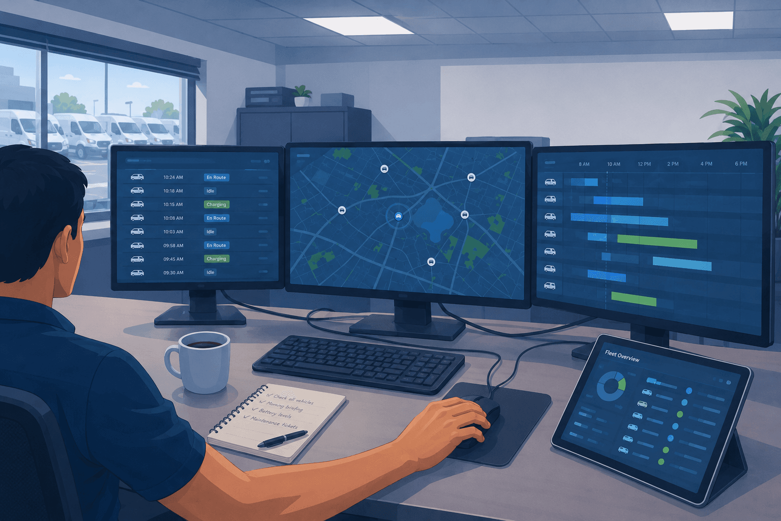 Live Fleet Monitoring & Remote Command — MySelf Pilot